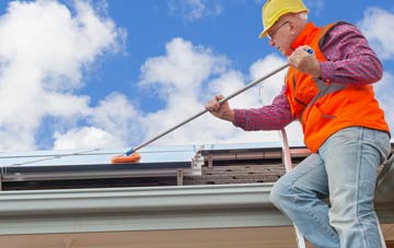 East Layton soft wash roof cleaning